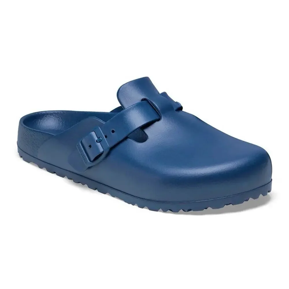 Birkenstock Boston EVA Men’s 12 EU 45 Navy Clogs Lightweight New No Box